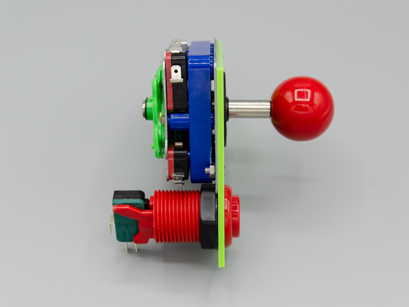 Joystick with large button